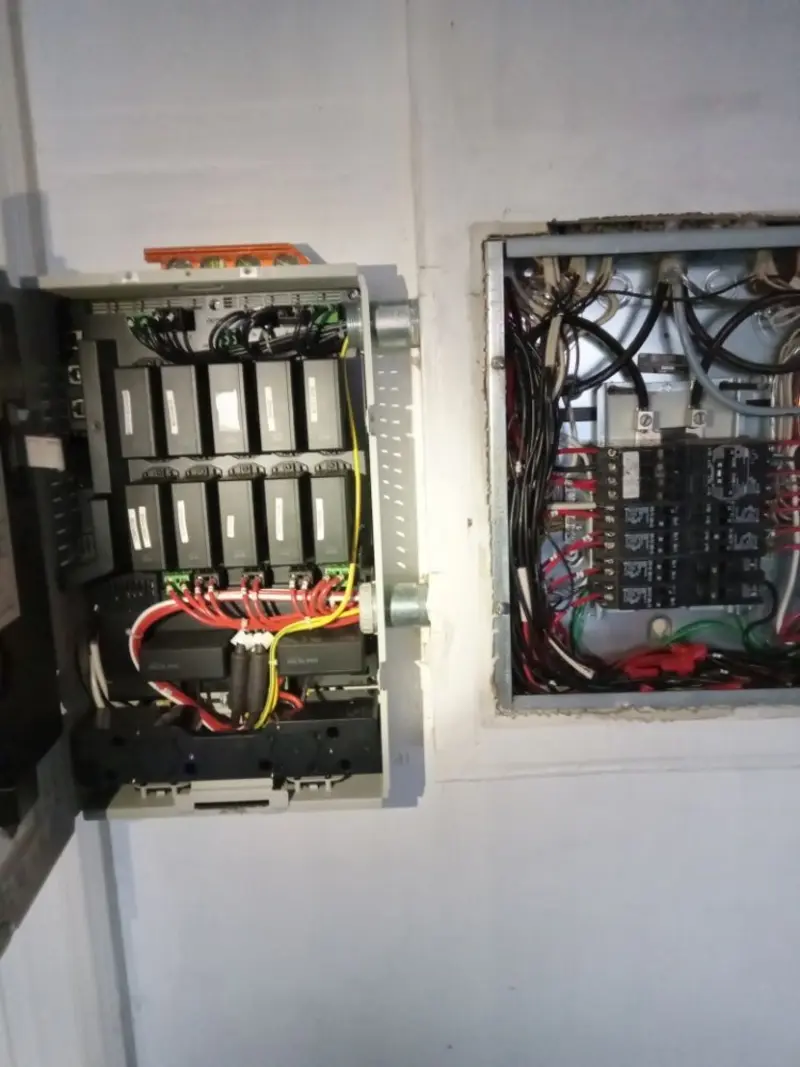 Electrical panel upgrade completed for Indoor Lighting Installation in Ruidoso
